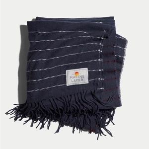 NWT Marine Layer Roving Stitch Blanket